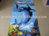 100% cotton velvet beach towel