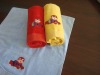 100% cotton velvet jacquard embroiderey bath towel