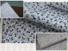 100%cotton voile flower printed shirting fabric