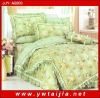 100% cotton washable 4 pcs beautiful flower print bed sets-Yiwu taijia home textile