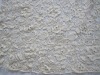 100% cotton water soluble embroidered fabric