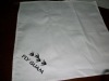 100% cotton white airline table napkin