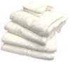 100% cotton white face towel