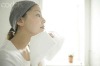 100% cotton white face towel
