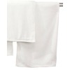 100% cotton white face towel for hotel