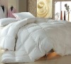 100% cotton white goose down feather comforter
