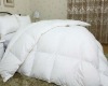 100% cotton white hotel down feather duvet
