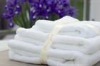 100% cotton white hotel towel