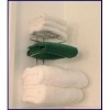 100% cotton white hotel towel set