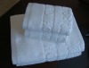 100%cotton white hotel towels