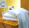 100 cotton white jacquard bath towel