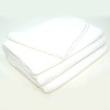 100% cotton white jacquard hotel towel set