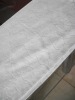 100% cotton white jacquard tablecloth