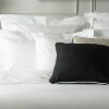 100 cotton white luxury satin stripes hotel bedding set and bed linen