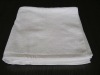 100% cotton white plain terry hotel bath towel