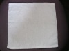 100% cotton white square face towel