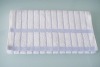 100% cotton white stripe hand towel