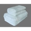 100% cotton white thick hotel bath towel