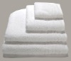 100% cotton white towel set