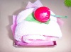 100% cotton woven dish Cake Towels