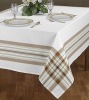 100% cotton woven table linen