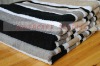 100% cotton yard dyed stripe bath towel