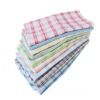 100% cotton yarn dyed Checks Tea towel