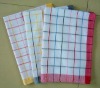 100% cotton yarn dyed Checks dish cloth tea towel for kitchen