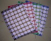 100% cotton yarn dyed Checks samll cleaning cloth for kitchen