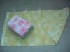 100% cotton yarn dyed and embroider bath towel