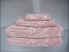 100%cotton yarn dyed and jacquard bath towel TC1139
