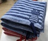 100% cotton yarn dyed baby face towel