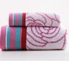 100% cotton yarn dyed bath towel