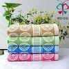 100% cotton yarn dyed bath towel