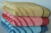 100% cotton yarn dyed bath towel