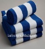 100% cotton yarn dyed bath towel with strips