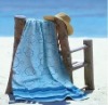 100% cotton yarn dyed beach towel