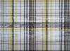 100% cotton yarn dyed check fabric