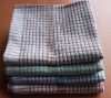 100%cotton yarn dyed checks tea towel