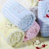 100% cotton yarn dyed children towel with embroidery