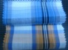 100%cotton yarn dyed fabric