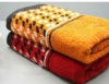 100% cotton yarn  dyed face towel