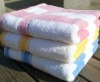 100% cotton yarn dyed face towel