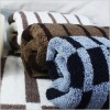 100% cotton yarn dyed hand towel