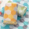 100% cotton yarn dyed hand towel
