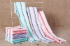 100% cotton yarn dyed hand towel with line