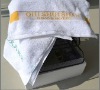 100%cotton yarn-dyed hotel face towel