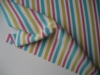 100% cotton yarn dyed interlock fabric