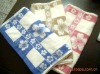 100% cotton yarn dyed jacquard face hotel towel