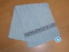 100%cotton yarn dyed jacquard hand towel